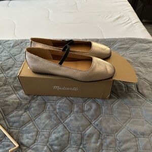 Madewell Greta Ballet Flat. Size 7.5. NIB.